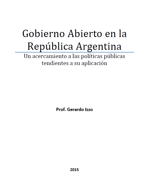 Gobierno abierto Argentina